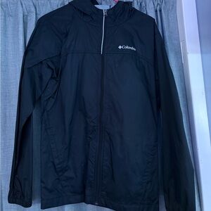 Columbia Kids Black Windbreaker Jacket